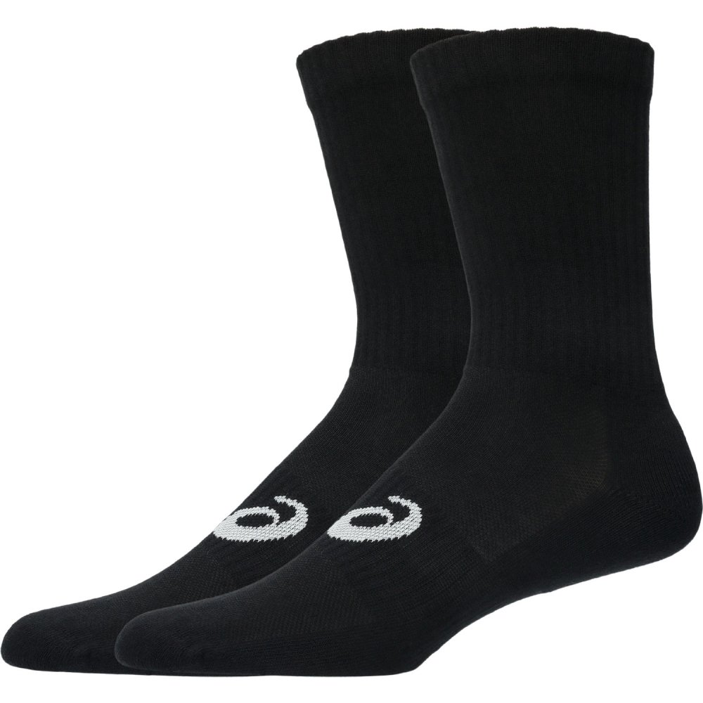 3 PACK CREW SOCK Unisex PERFORMANCE BLACK