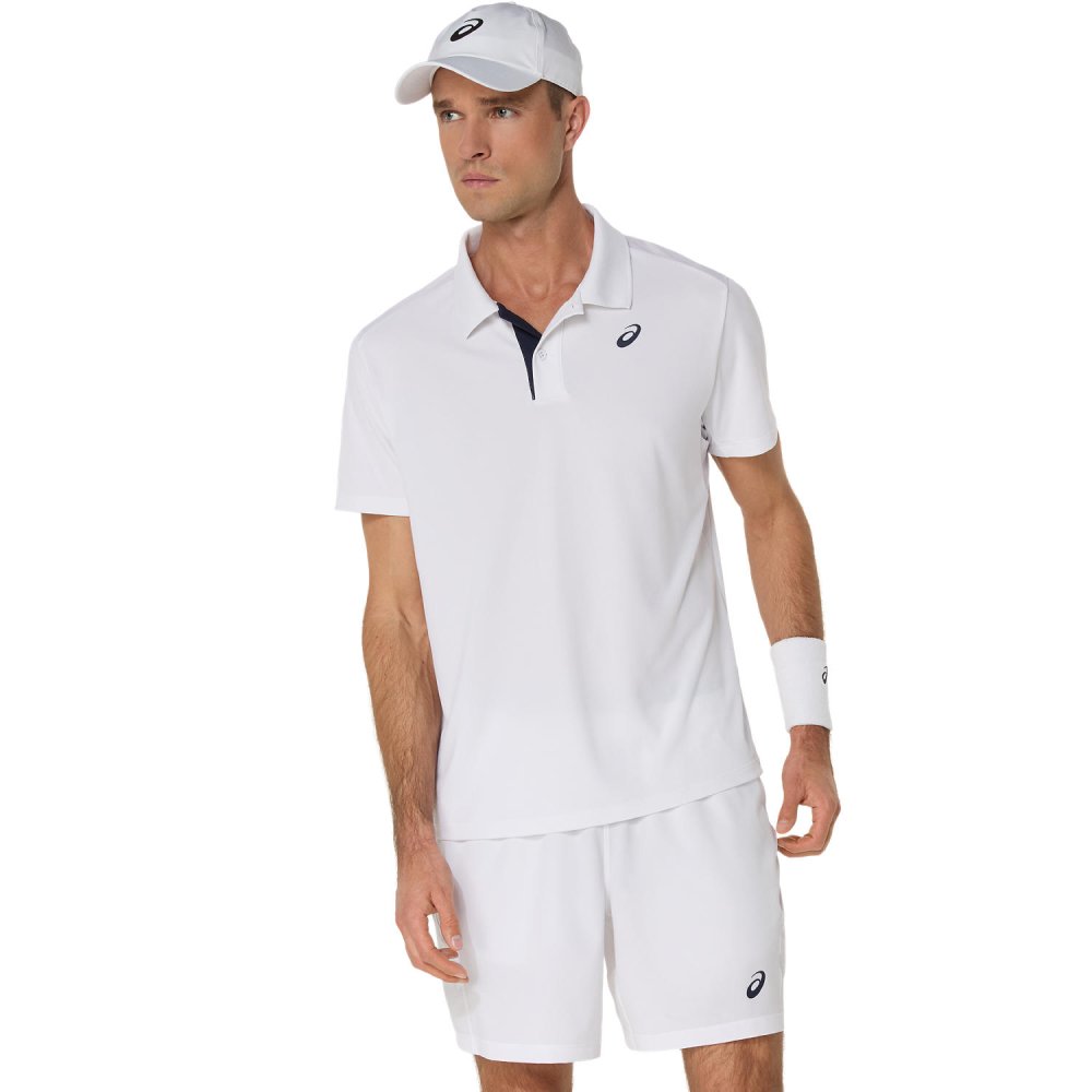 COURT POLO Men BRILLIANT WHITE