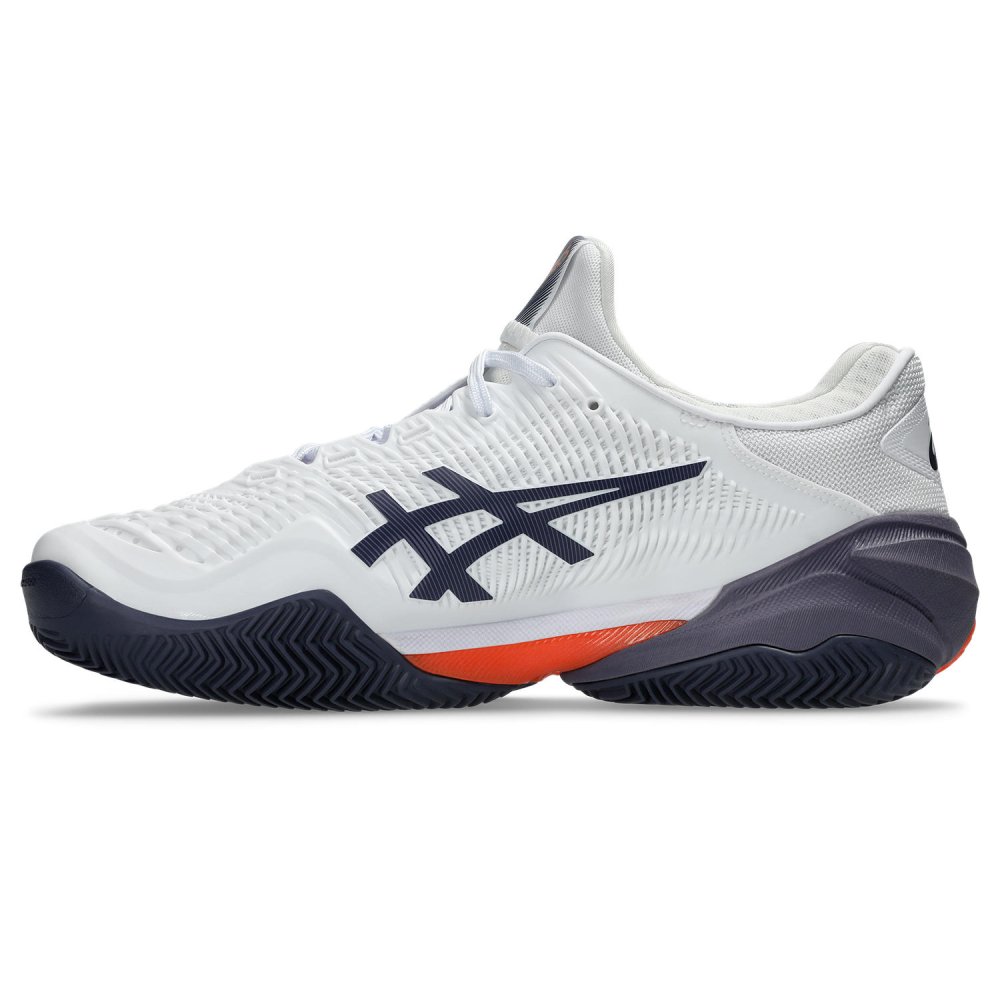 COURT FF 3 CLAY Men WHITE/GREYISH PURPLE